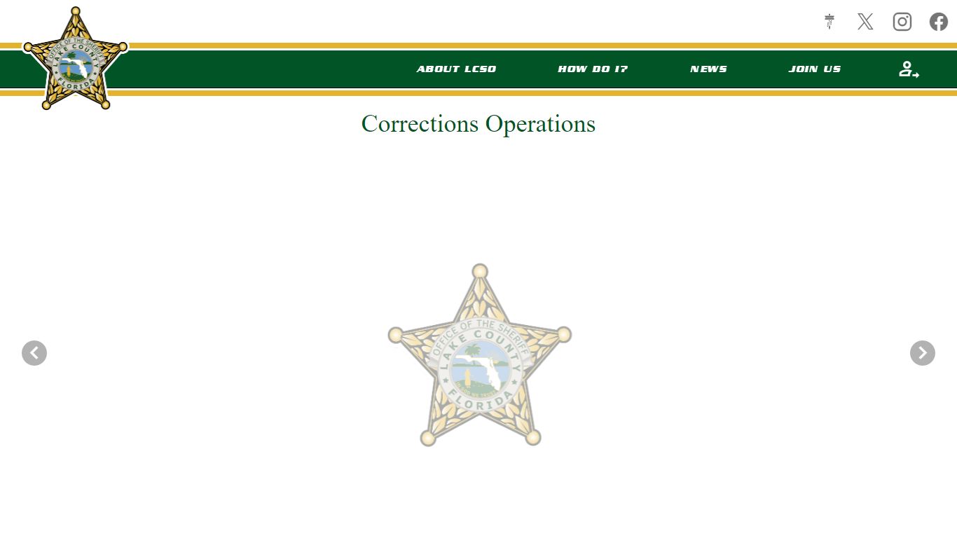 LAKE COUNTY SHERIFF'S OFFICE